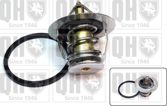 Quinton Hazell QTH587K - Термостат охлаждающей жидкости / корпус autosila-amz.com