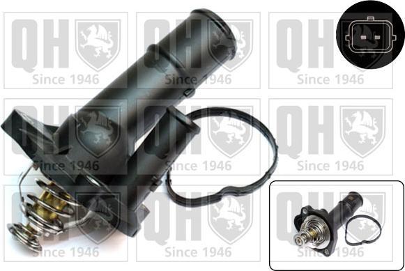 Quinton Hazell QTH617K - Термостат охлаждающей жидкости / корпус autosila-amz.com