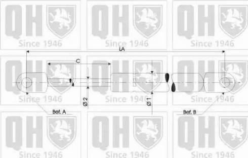 Quinton Hazell QTS840340 - Газовая пружина, упор autosila-amz.com