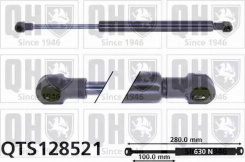 FPS FP 0014 536 - Газовая пружина, упор autosila-amz.com