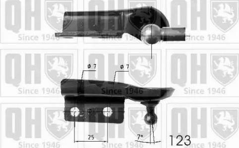 Quinton Hazell QTS840251 - Газовая пружина, упор autosila-amz.com