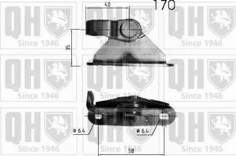 Quinton Hazell QTS840285 - Газовая пружина, упор autosila-amz.com