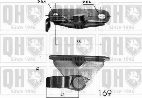 Quinton Hazell QTS840284 - Газовая пружина, упор autosila-amz.com