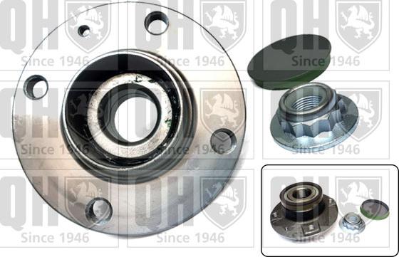 Quinton Hazell QWB1649 - Комплект подшипника ступицы колеса autosila-amz.com