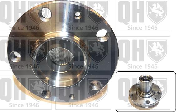 Quinton Hazell QWH166 - Ступица колеса, поворотный кулак autosila-amz.com