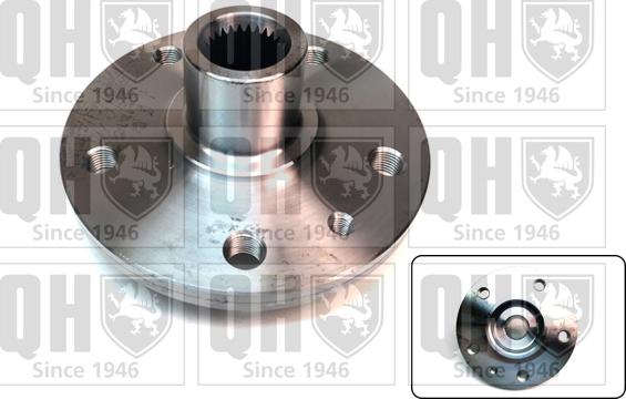 Quinton Hazell QWH173 - Ступица колеса, поворотный кулак autosila-amz.com