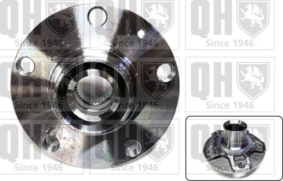 Quinton Hazell QWH200 - Ступица колеса, поворотный кулак autosila-amz.com