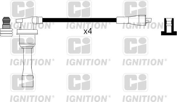 Quinton Hazell XC999 - Комплект проводов зажигания autosila-amz.com