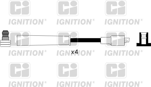 Quinton Hazell XC994 - Комплект проводов зажигания autosila-amz.com