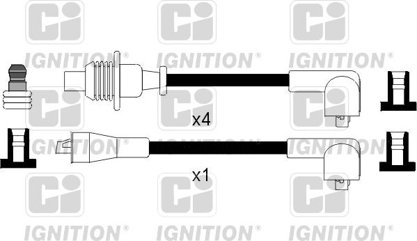 Quinton Hazell XC954 - Комплект проводов зажигания autosila-amz.com