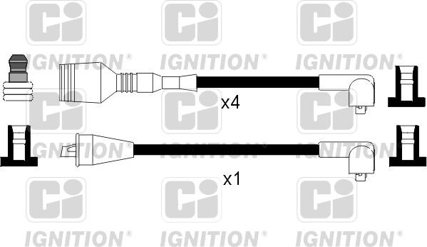 Quinton Hazell XC964 - Комплект проводов зажигания autosila-amz.com