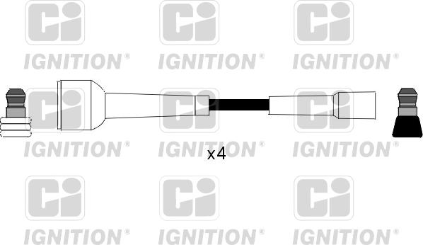 Quinton Hazell XC968 - Комплект проводов зажигания autosila-amz.com