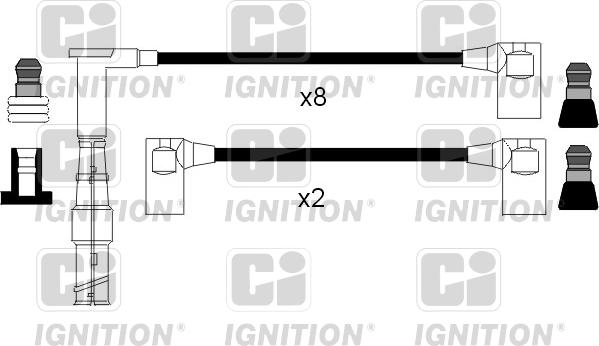 Quinton Hazell XC922 - Комплект проводов зажигания autosila-amz.com