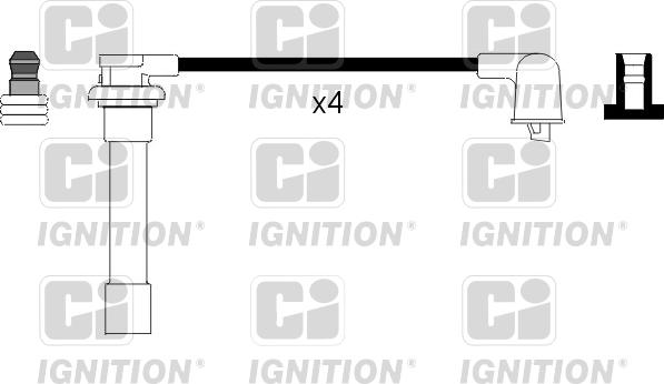 Quinton Hazell XC927 - Комплект проводов зажигания autosila-amz.com