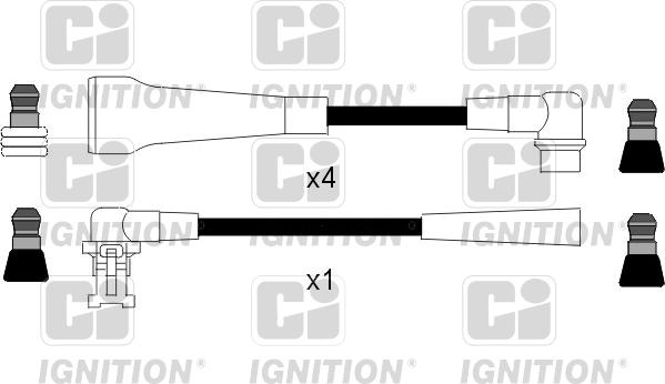 Quinton Hazell XC482 - Комплект проводов зажигания autosila-amz.com