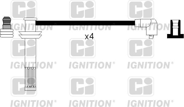 Quinton Hazell XC544 - Комплект проводов зажигания autosila-amz.com