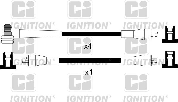Quinton Hazell XC564 - Комплект проводов зажигания autosila-amz.com