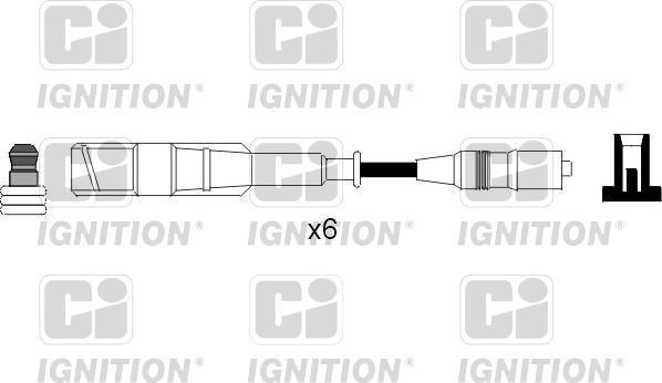 Quinton Hazell XC528 - Комплект проводов зажигания autosila-amz.com