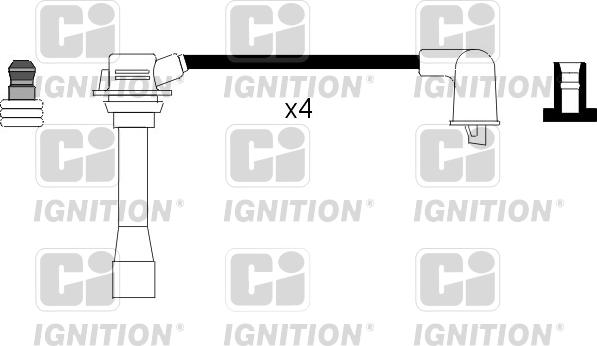 Quinton Hazell XC655 - Комплект проводов зажигания autosila-amz.com