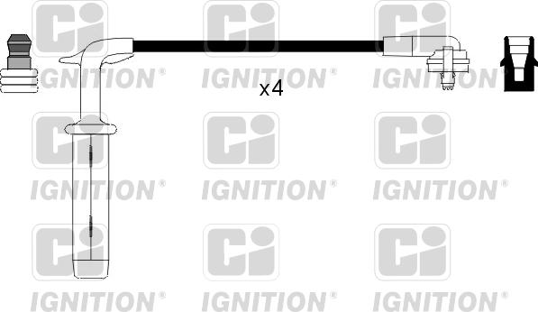 Quinton Hazell XC607 - Комплект проводов зажигания autosila-amz.com
