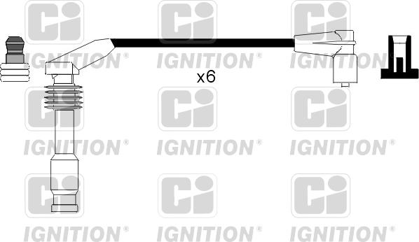 Quinton Hazell XC819 - Комплект проводов зажигания autosila-amz.com