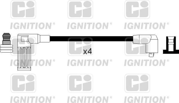 Quinton Hazell XC1092 - Комплект проводов зажигания autosila-amz.com
