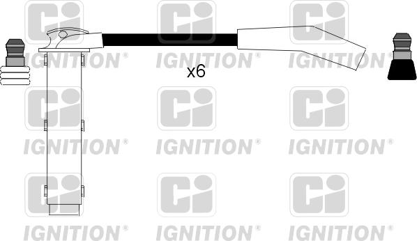 Quinton Hazell XC1008 - Комплект проводов зажигания autosila-amz.com