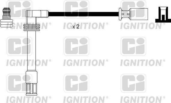 Quinton Hazell XC1119 - Комплект проводов зажигания autosila-amz.com