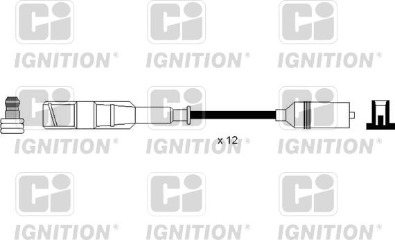 Quinton Hazell XC1137 - Комплект проводов зажигания autosila-amz.com