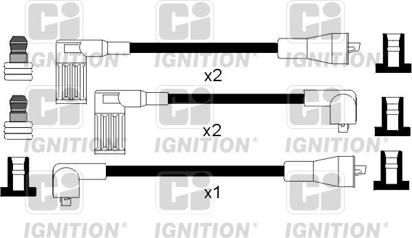 Quinton Hazell XC182 - Комплект проводов зажигания autosila-amz.com