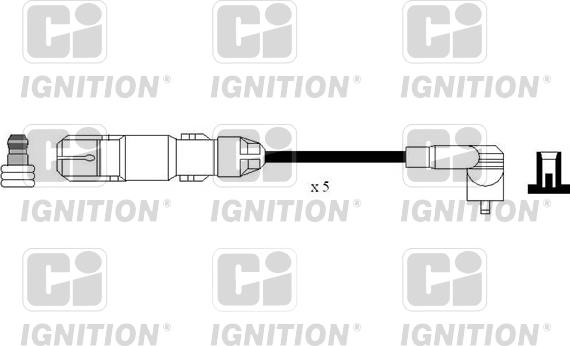 Quinton Hazell XC1201 - Комплект проводов зажигания autosila-amz.com