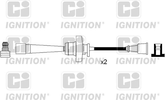 Quinton Hazell XC1227 - Комплект проводов зажигания autosila-amz.com