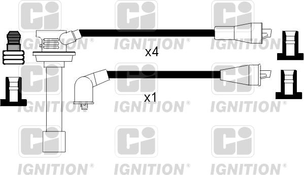 Quinton Hazell XC896 - Комплект проводов зажигания autosila-amz.com