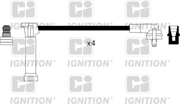 Quinton Hazell XC897 - Комплект проводов зажигания autosila-amz.com