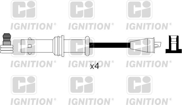 Quinton Hazell XC812 - Комплект проводов зажигания autosila-amz.com