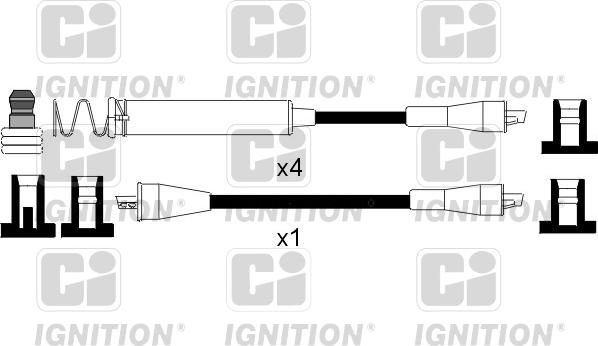 Quinton Hazell XC229 - Комплект проводов зажигания autosila-amz.com