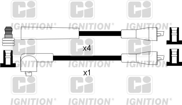 Quinton Hazell XC786 - Комплект проводов зажигания autosila-amz.com
