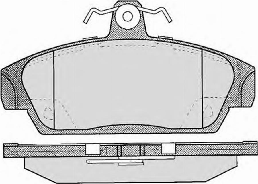 Raicam 5490 - Тормозные колодки, дисковые, комплект autosila-amz.com