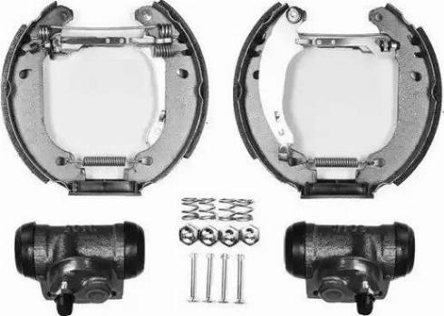 Raicam 7444RP - Комплект тормозных колодок, барабанные autosila-amz.com