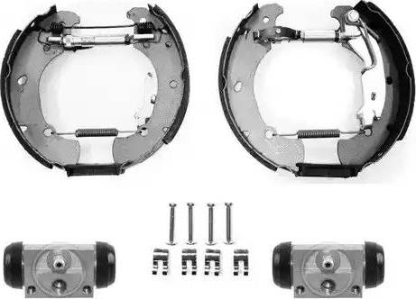 Raicam 7508RP - Комплект тормозных колодок, барабанные autosila-amz.com