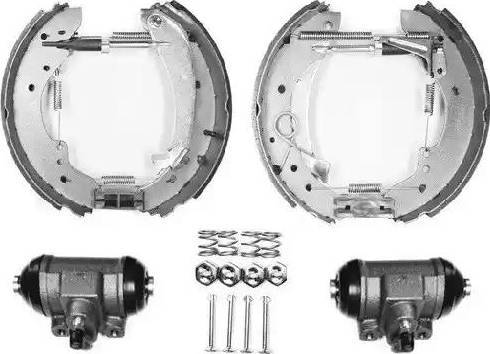 Raicam 7257RP - Комплект тормозных колодок, барабанные autosila-amz.com