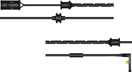 Raicam KS0167 - Сигнализатор, износ тормозных колодок autosila-amz.com