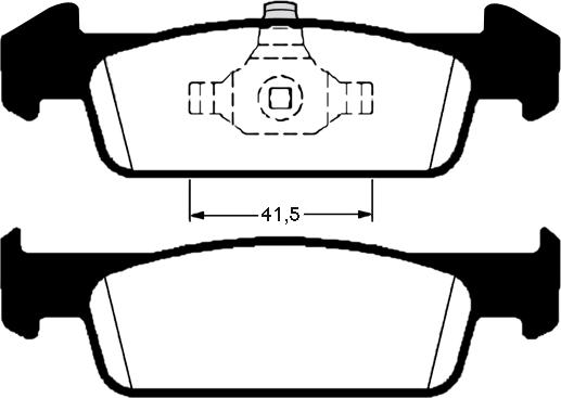 Raicam RA.0994.1 - Тормозные колодки, дисковые, комплект autosila-amz.com