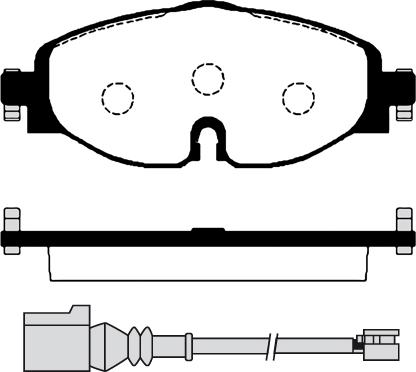 Raicam RA.0993.0 - Тормозные колодки, дисковые, комплект autosila-amz.com