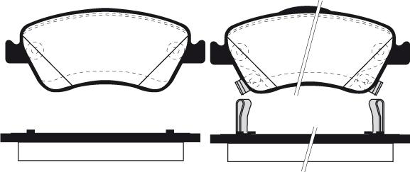 Raicam RA.0926.0 - Тормозные колодки, дисковые, комплект autosila-amz.com