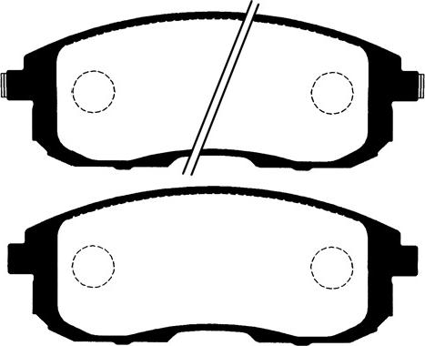 Roulunds Braking 51969381 - Тормозные колодки, дисковые, комплект autosila-amz.com