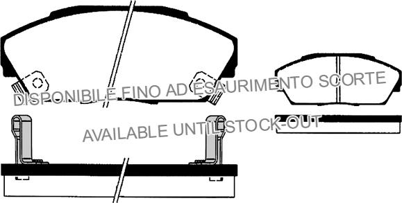 Raicam RA.0455.0 - Тормозные колодки, дисковые, комплект autosila-amz.com