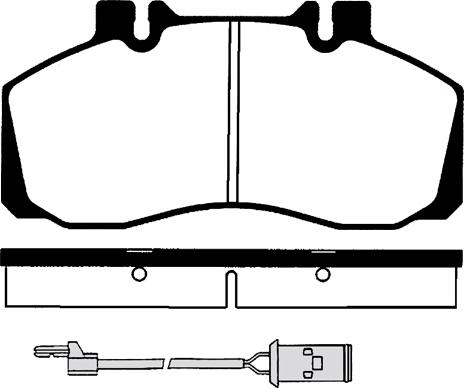 Raicam RA.0485.1 - Тормозные колодки, дисковые, комплект autosila-amz.com