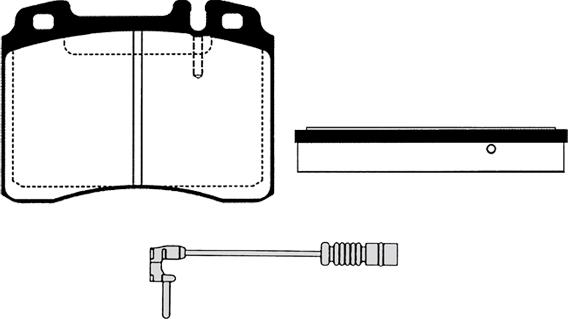 Raicam RA.0480.2 - Тормозные колодки, дисковые, комплект autosila-amz.com