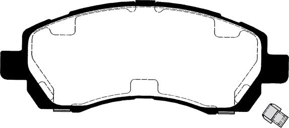 Raicam RA.0546.0 - Тормозные колодки, дисковые, комплект autosila-amz.com